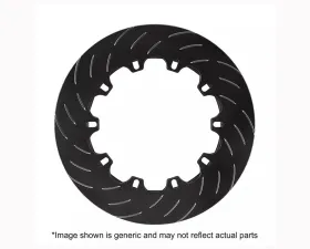 EBC Brakes 350x27mm SG Fully Floating Swept Groove Rotor Ring Replacement (Left)